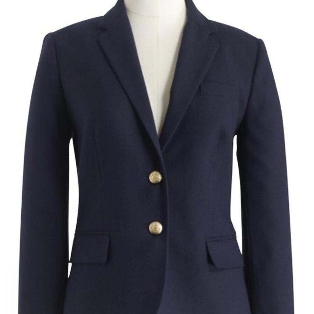 J.Crew Black Wool Blazer